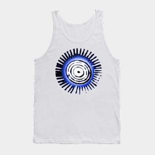 Blue Sun Symbol Tank Top